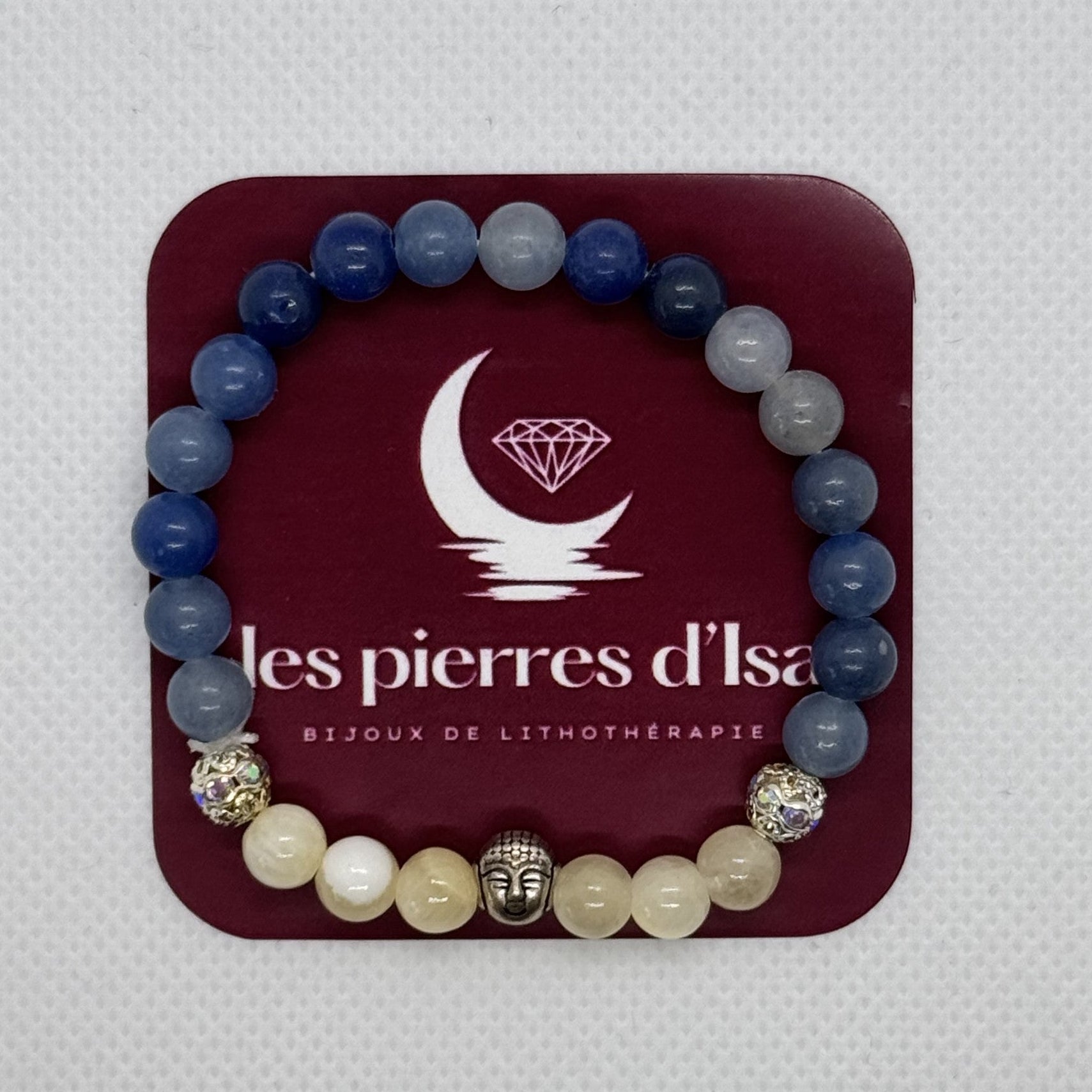 Bracelet Aventurine Bleue