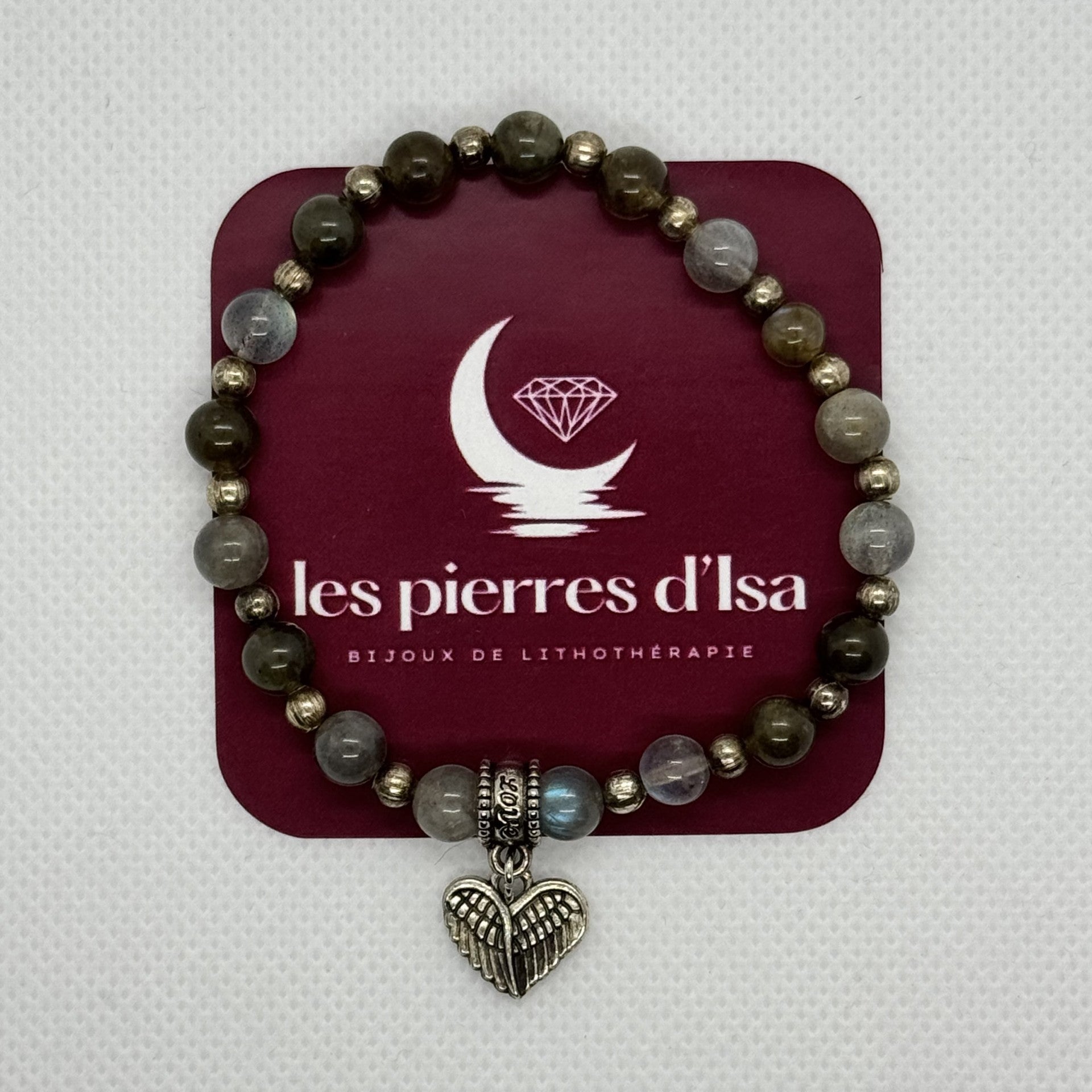 Bracelet Labradorite "Ailes"