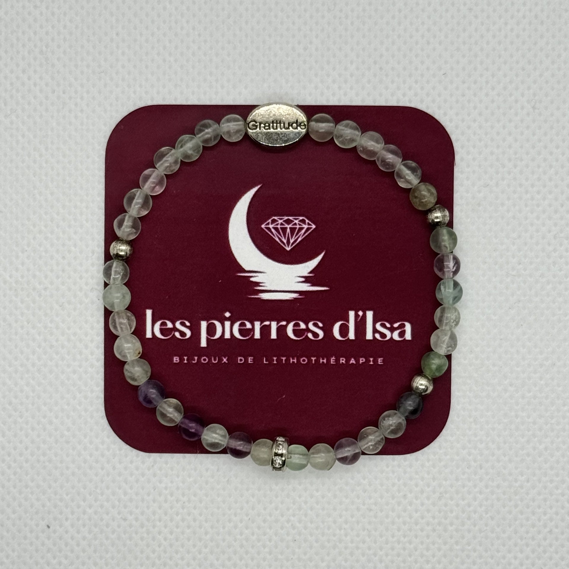 Bracelet Fluorite "Gratitude"