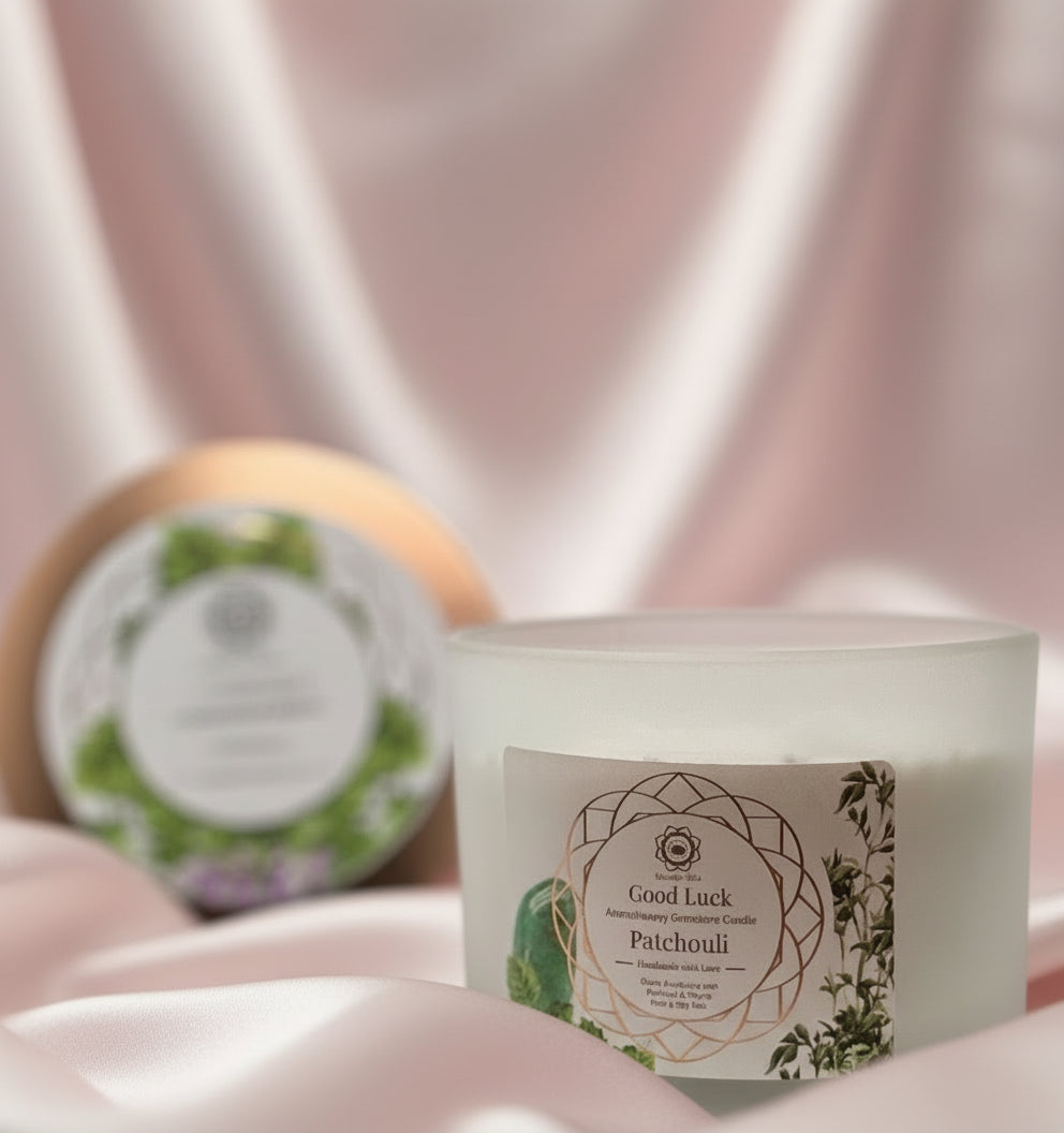 Bougie Patchouli "Bonne chance"