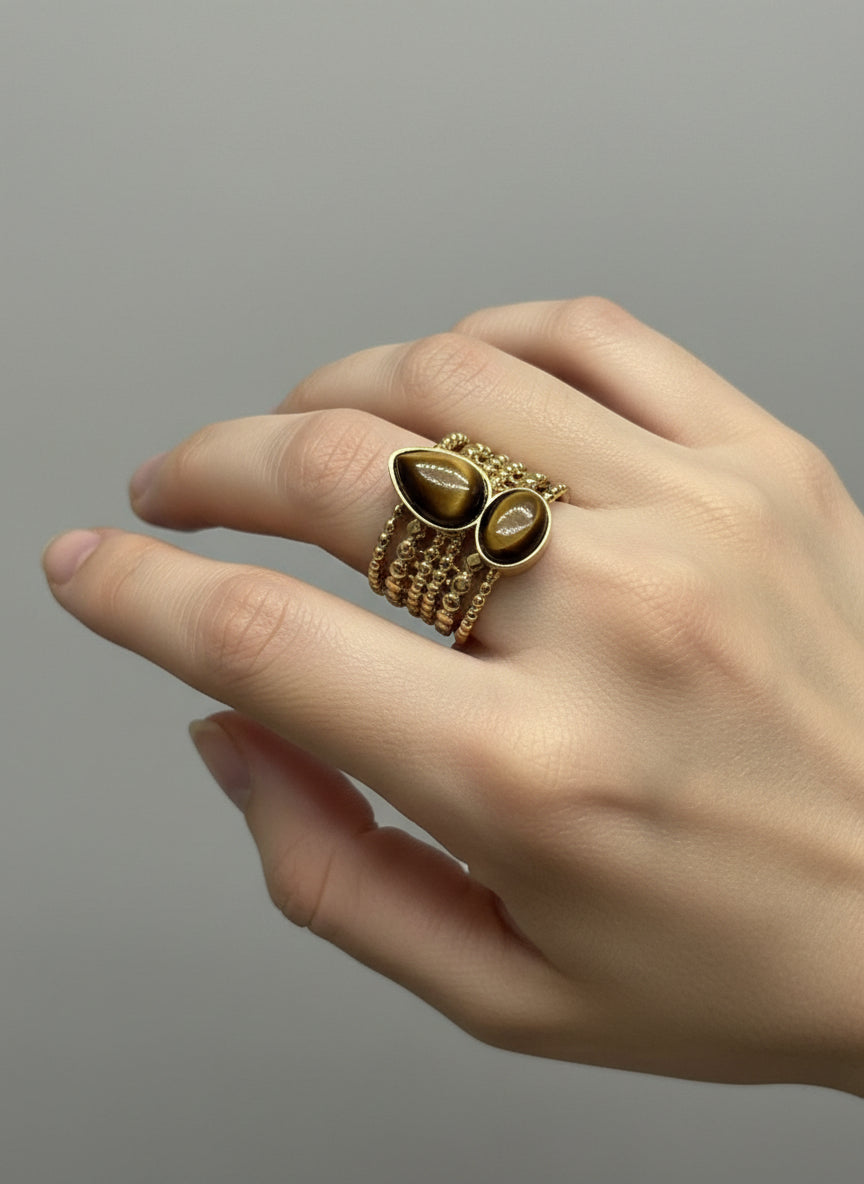 Bague Oeil du Tigre