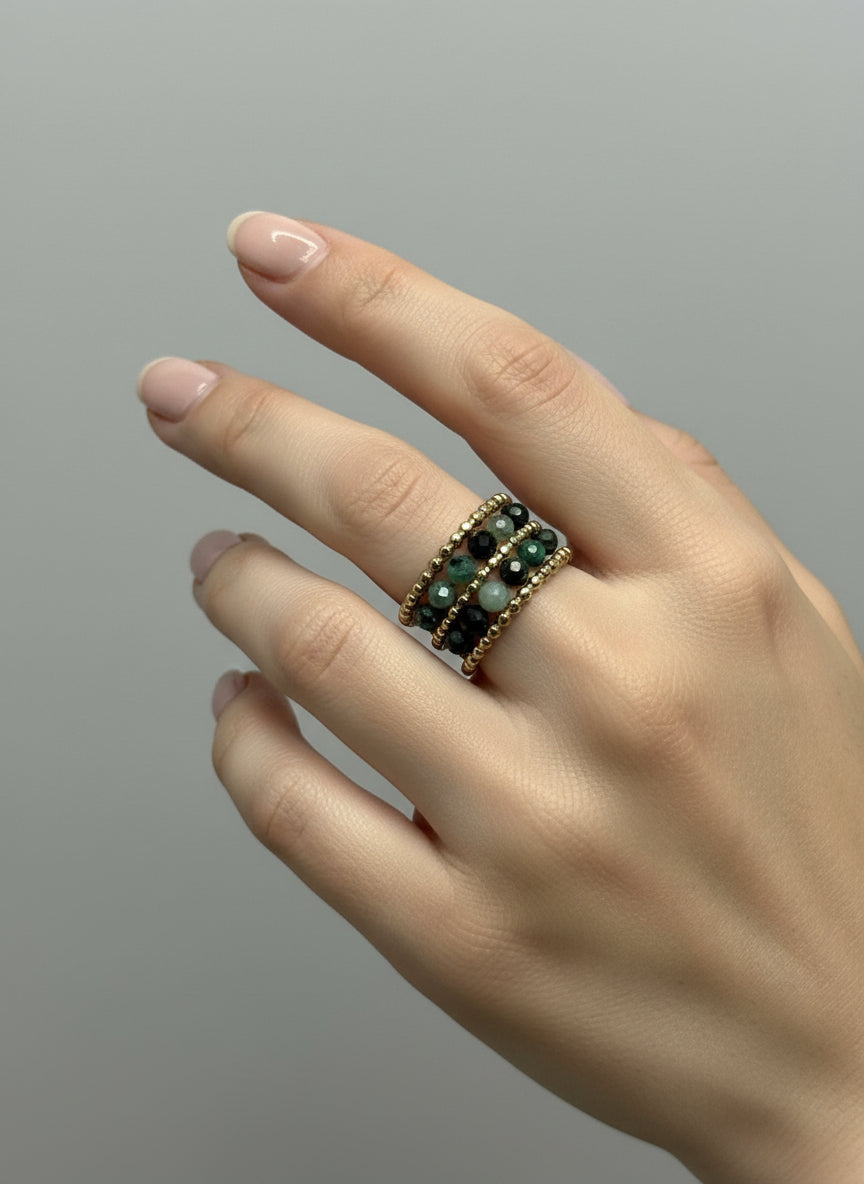 Bague Turquoise africaine