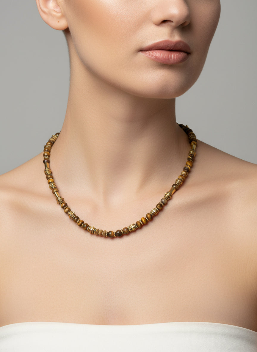 Collier Œil du Tigre