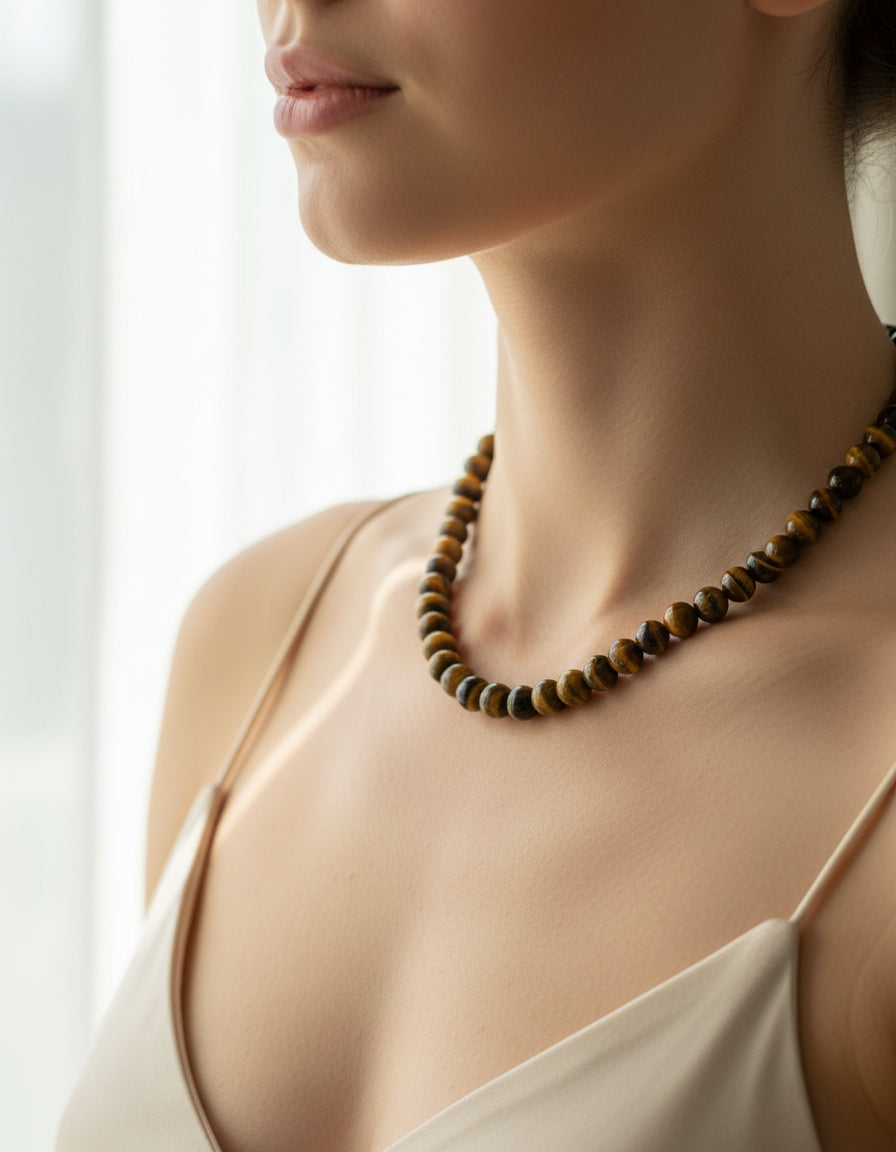 Collier Oeil du Tigre