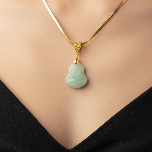 Collier en Jade "Bouddah"