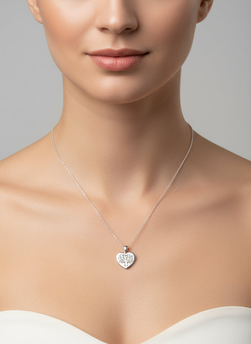 Collier Arbre de Vie "Coeur"