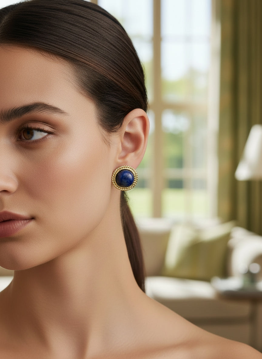 Boucles d'oreilles Lapis Lazuli