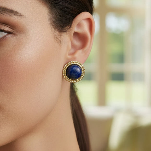 Boucles d'oreilles Lapis Lazuli