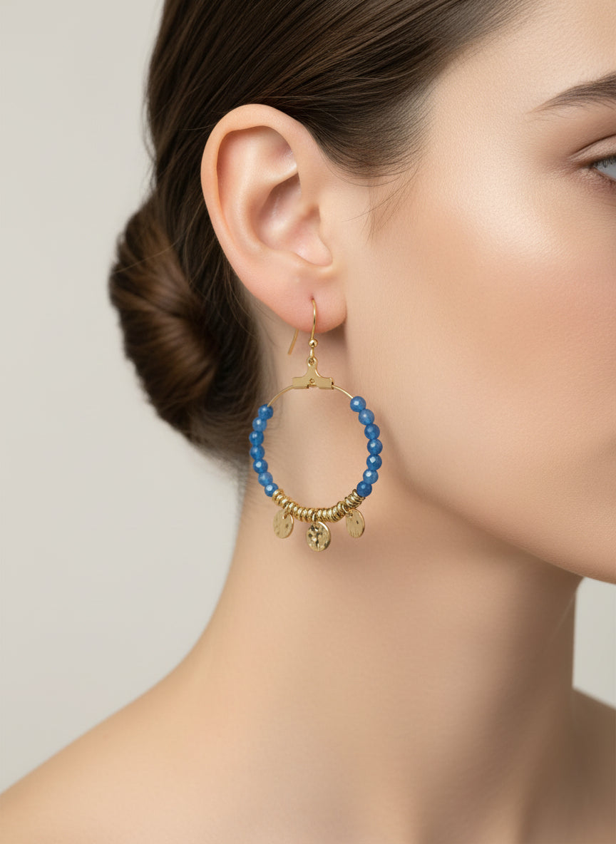 Boucles d'oreilles en Turquoise