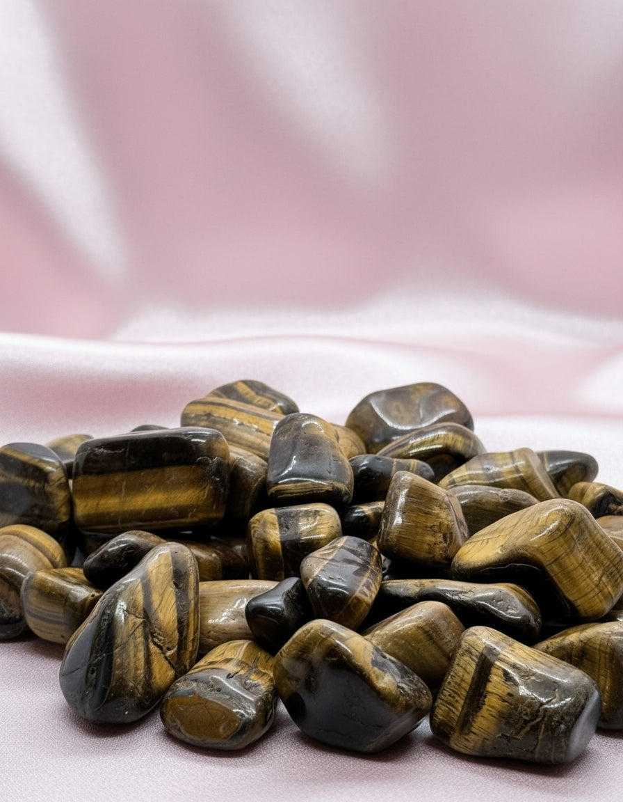 Pierre roulée Œil du Tigre